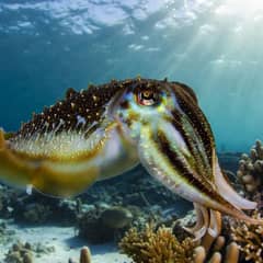 Cuttlefish - Underwater Fireworks