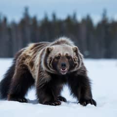 Wolverine - It Takes Food From Animals Twice Its Size