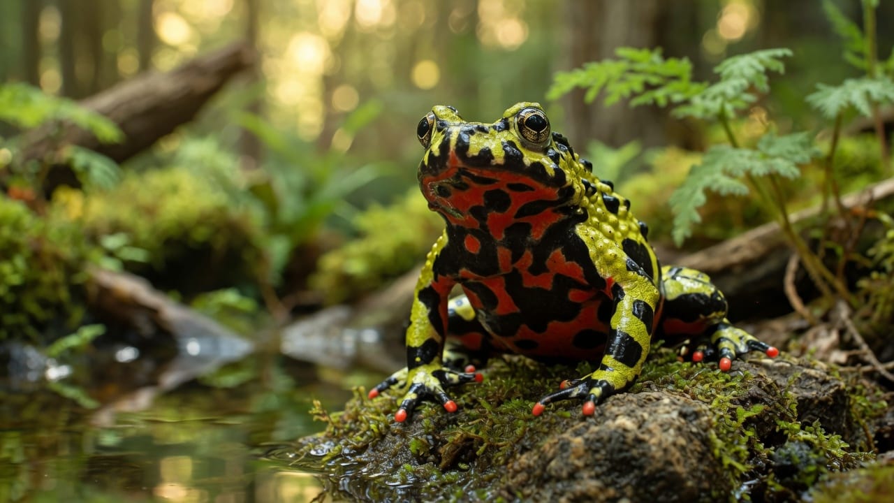 Fire-Bellied Toad - Amphibians