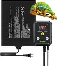 Under-tank heat mat + thermostat kit
