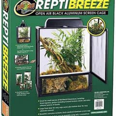 Zoo Med Reptibreeze Open Air Screen Cage 24x24x48