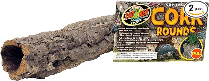 Zoo Med Natural Cork Bark Round - Small (2)