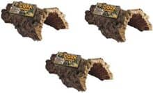 Cork bark round hide