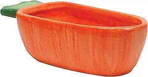Kaytee Vege-T-Bowl Carrot 7.5 inches, Green