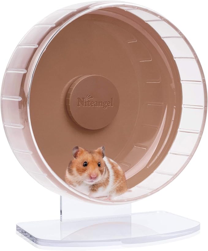 Niteangel Super-Silent Hamster Exercise Wheel, 10 inch