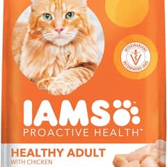 IAMS Proactive Health Healthy Adult Dry Cat Food, Chicken, 3.5 lb