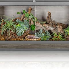 120 Gallon Wooden Reptile Terrarium, 48 x 24 x 24 in