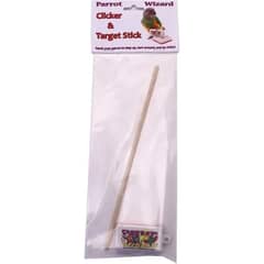 Parrot Wizard Training Clicker and Target Stick