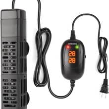 Submersible aquarium heater