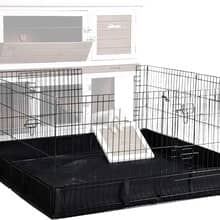 Escape-proof outdoor fencing