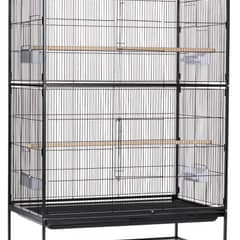 Prevue Hendryx Wrought Iron Flight Cage (5 ft, rolling)